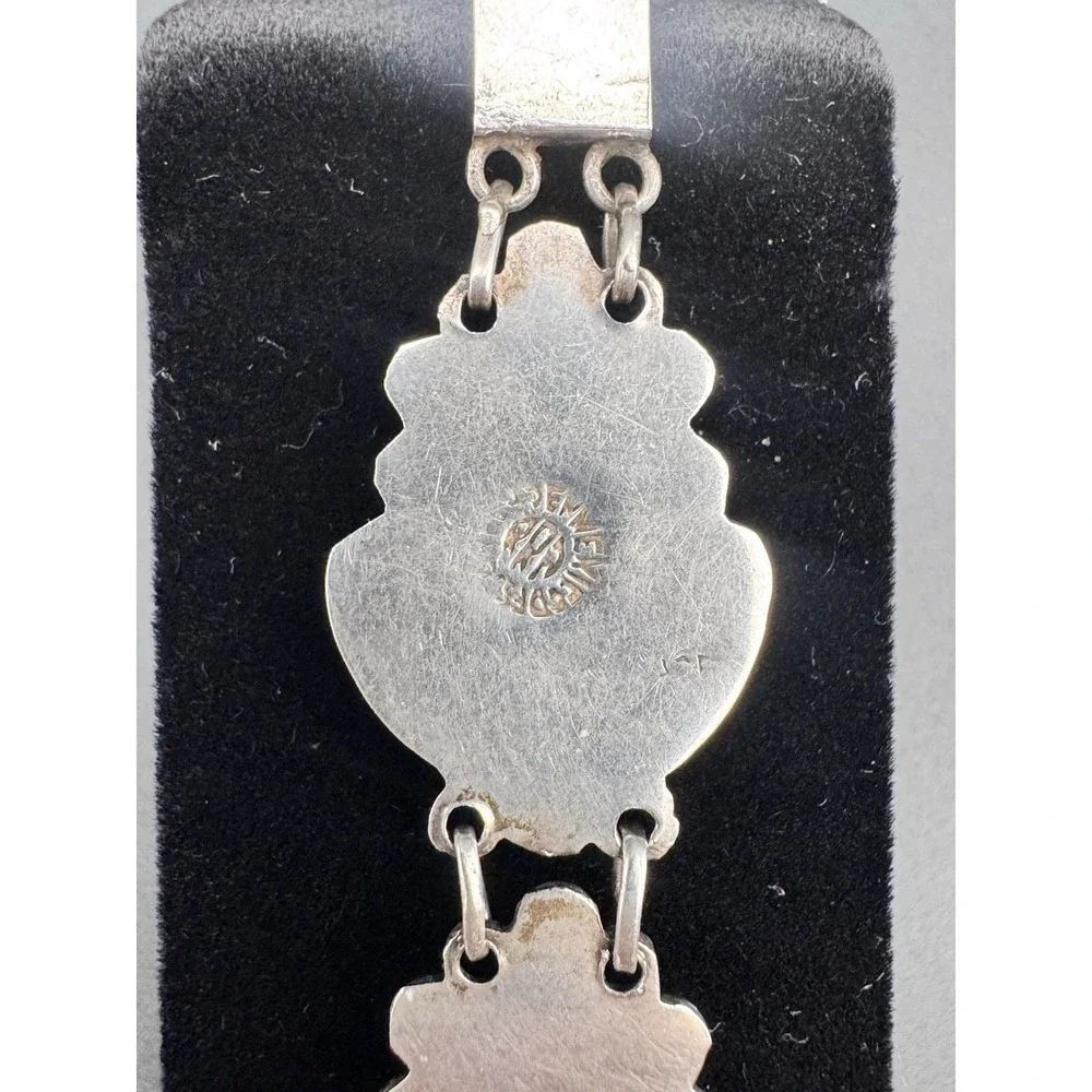 RRA Mexico D.F. Sterling Silver Link Bracelet 7